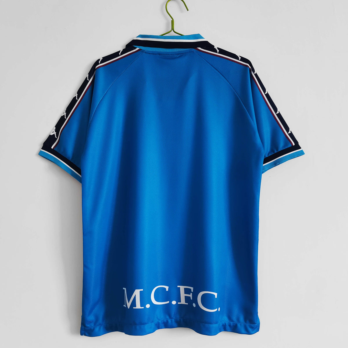 1998 Manchester City Retro brother sponsor Blue Retro Football Jersey – 8