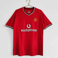 2000/02 Manchester United Home Retro Fan Version Jersey – Back View