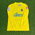 2008/09 Villarreal CF Long Sleeve Retro Football Jersey Edition 2 – Back View