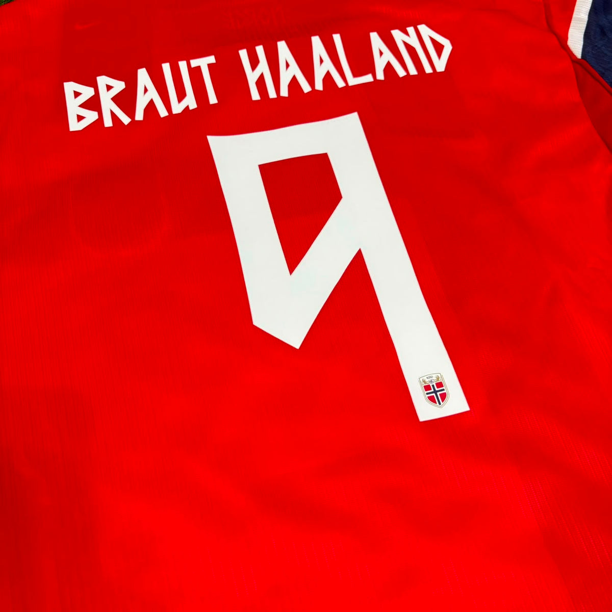 Erling Braut Haaland Norway 2026 World Cup Kids Football Jersey – 7