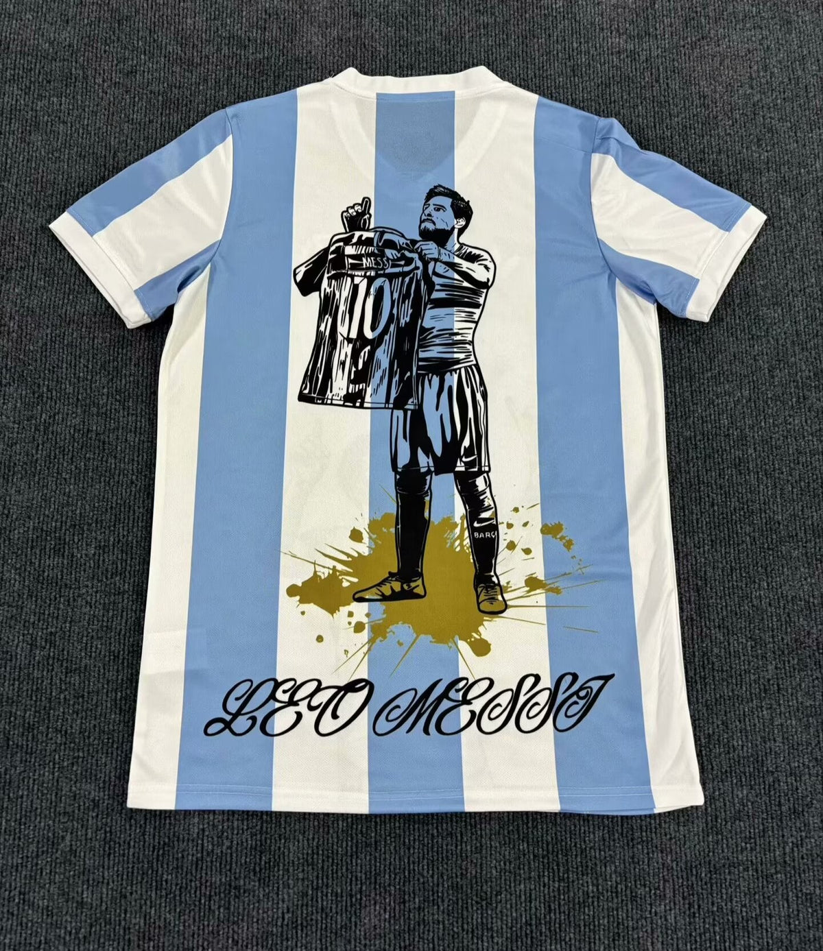 Lionel Messi GOAT Argentina Champion Special Jersey – 4