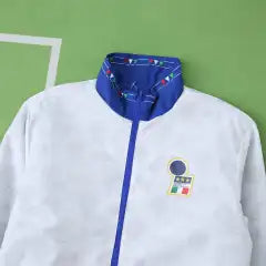Italy 1994 Retro Both Sides Baggio Football Windbreaker Windjacke – Detailed View