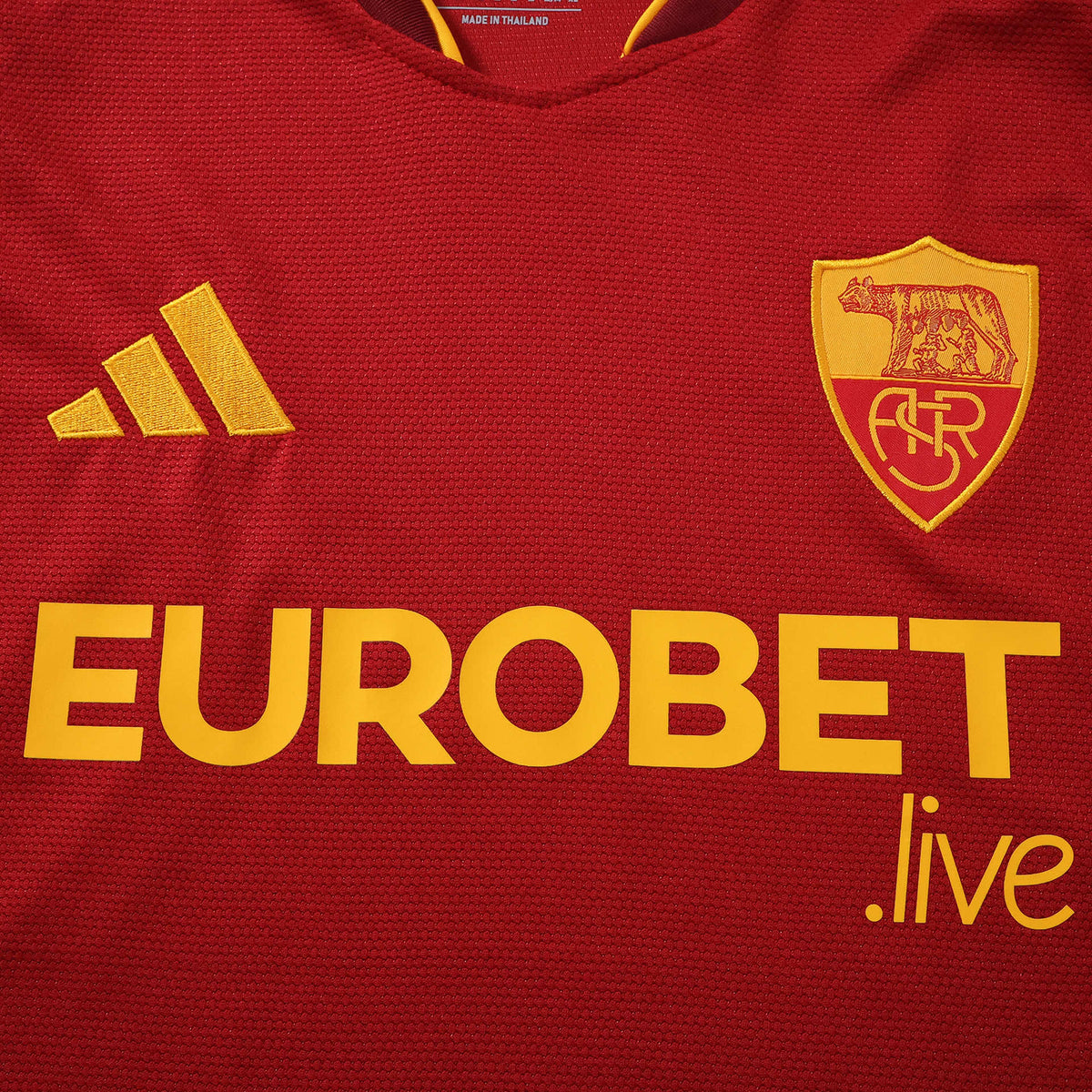 A.S Roma 2026-2027 Season Home Football Jersey Trikot Maillot V3