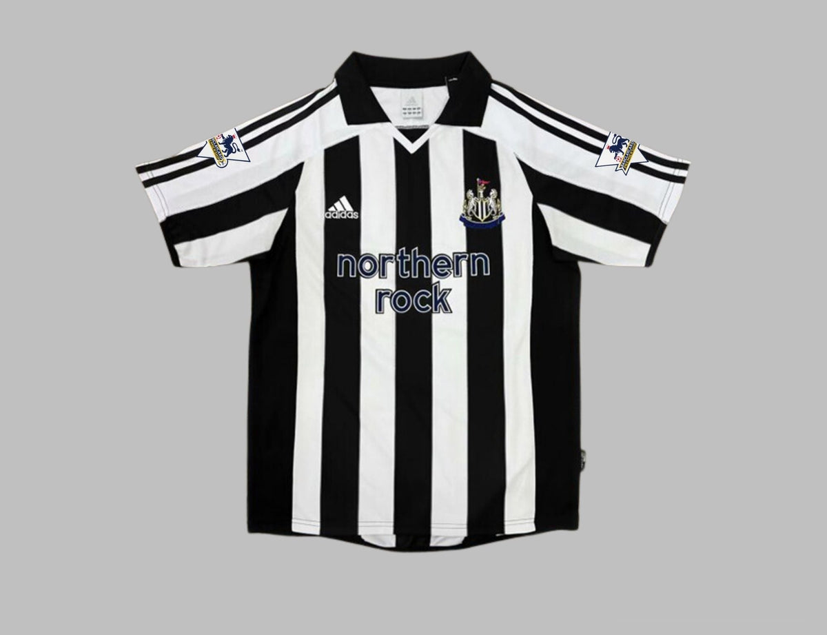 Alan Shearer Newcastle United Retro Kit Jersey – Front View