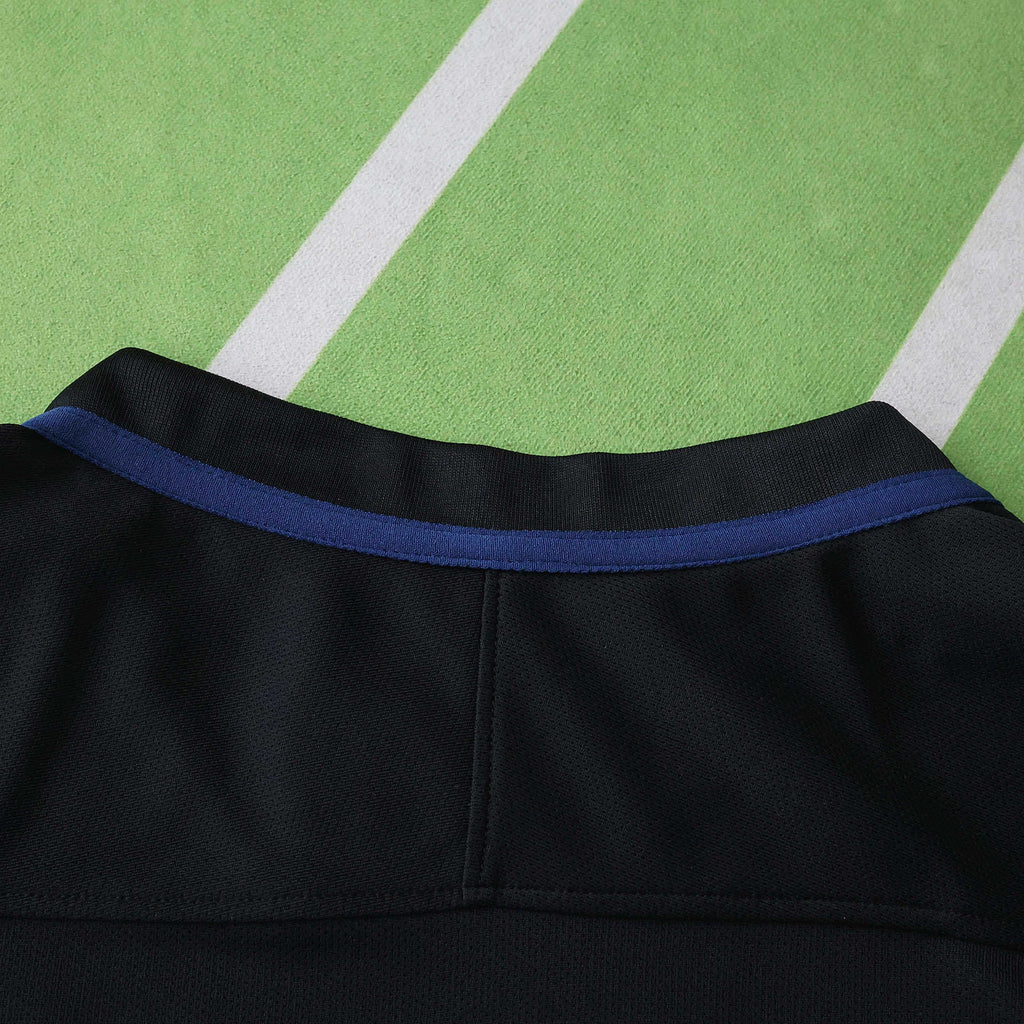 Atlético de Madrid 2016-2017 Season Away Retro Black Football Jersey Trikot Maillot V5