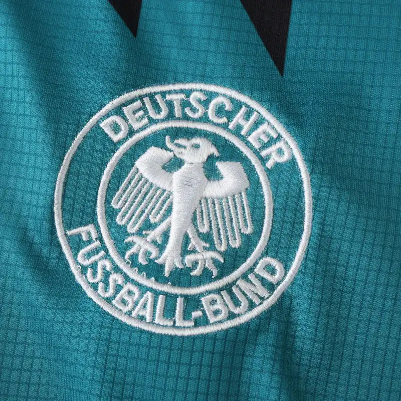 1994 Germany Deutschland Away Retro Football Jersey – Front View