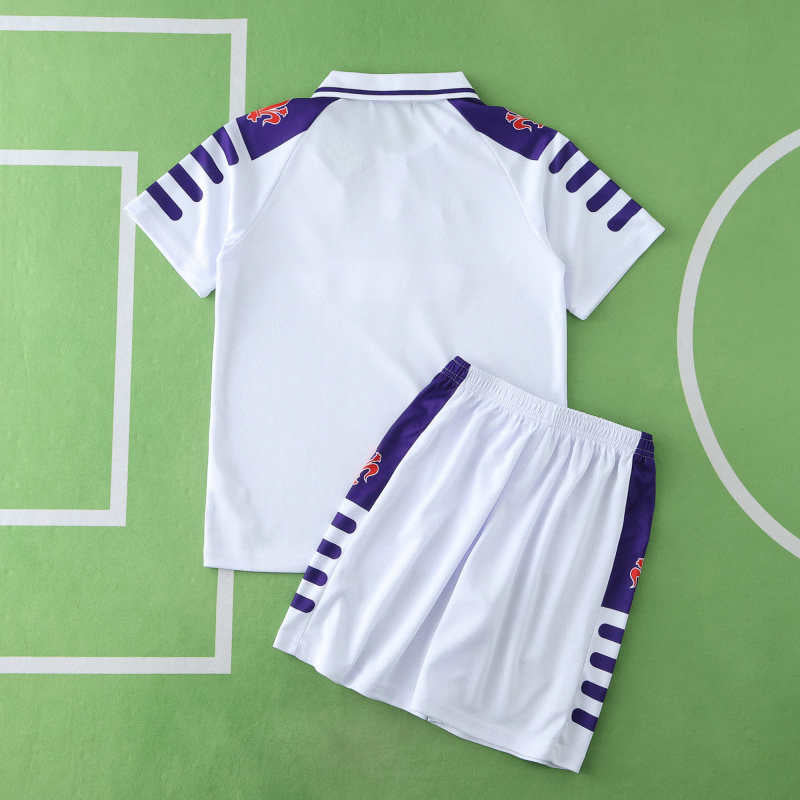 1998 Fiorentina Away Kids Retro Football Jersey – 7