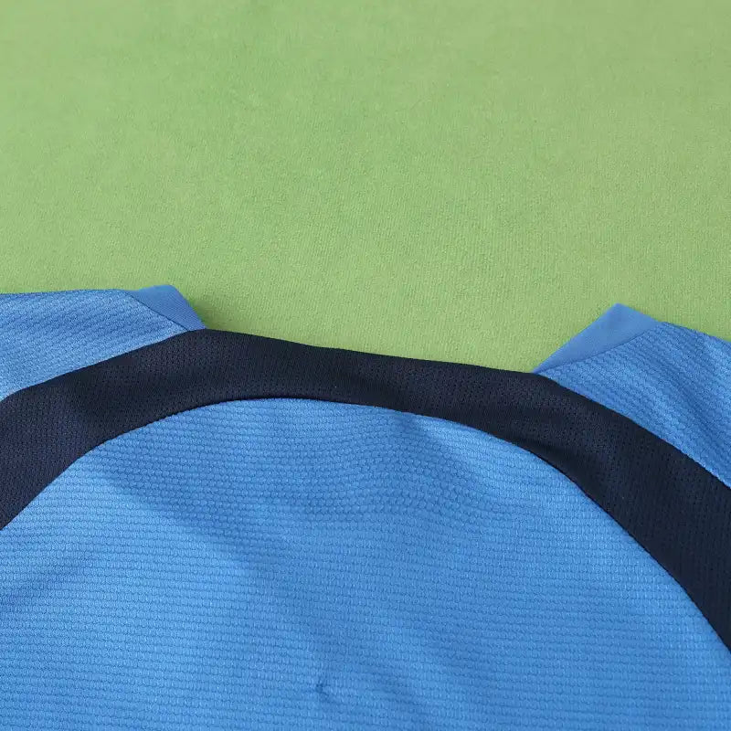 2006 Italy Season Home Blue Retro Football Jersey – 5