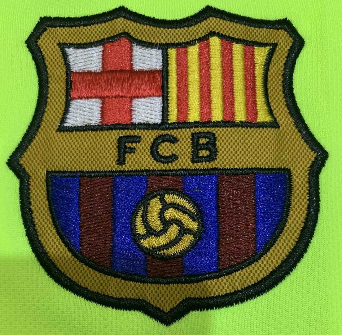 FC Barcelona 2005-2006 Season Away Retro Long Sleeve Football Jersey Trikot Maillot V4