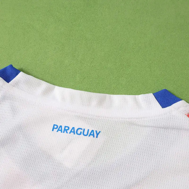 2026 Paraguay World Cup Football Jersey Shirt – Detailed View