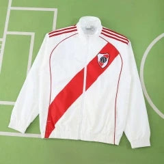 River Plate 2025-26 New Season Windbreaker Windjacke – Back View