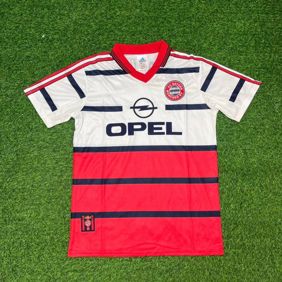 Bayern München 1998/01 Saison Auswärts Retro – FC – Back View
