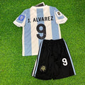 Julián Álvarez Argentina 2026 World Cup Away Blue Football Jersey – Back View