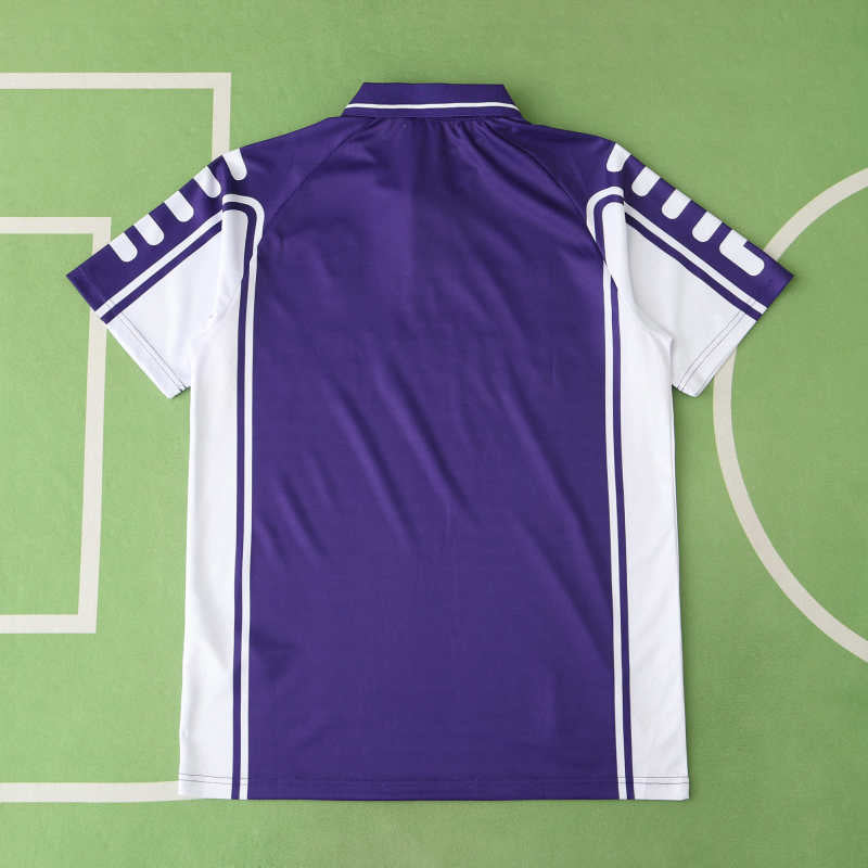 1999/00 Fiorentina Season Home Retro Football Jersey – 9