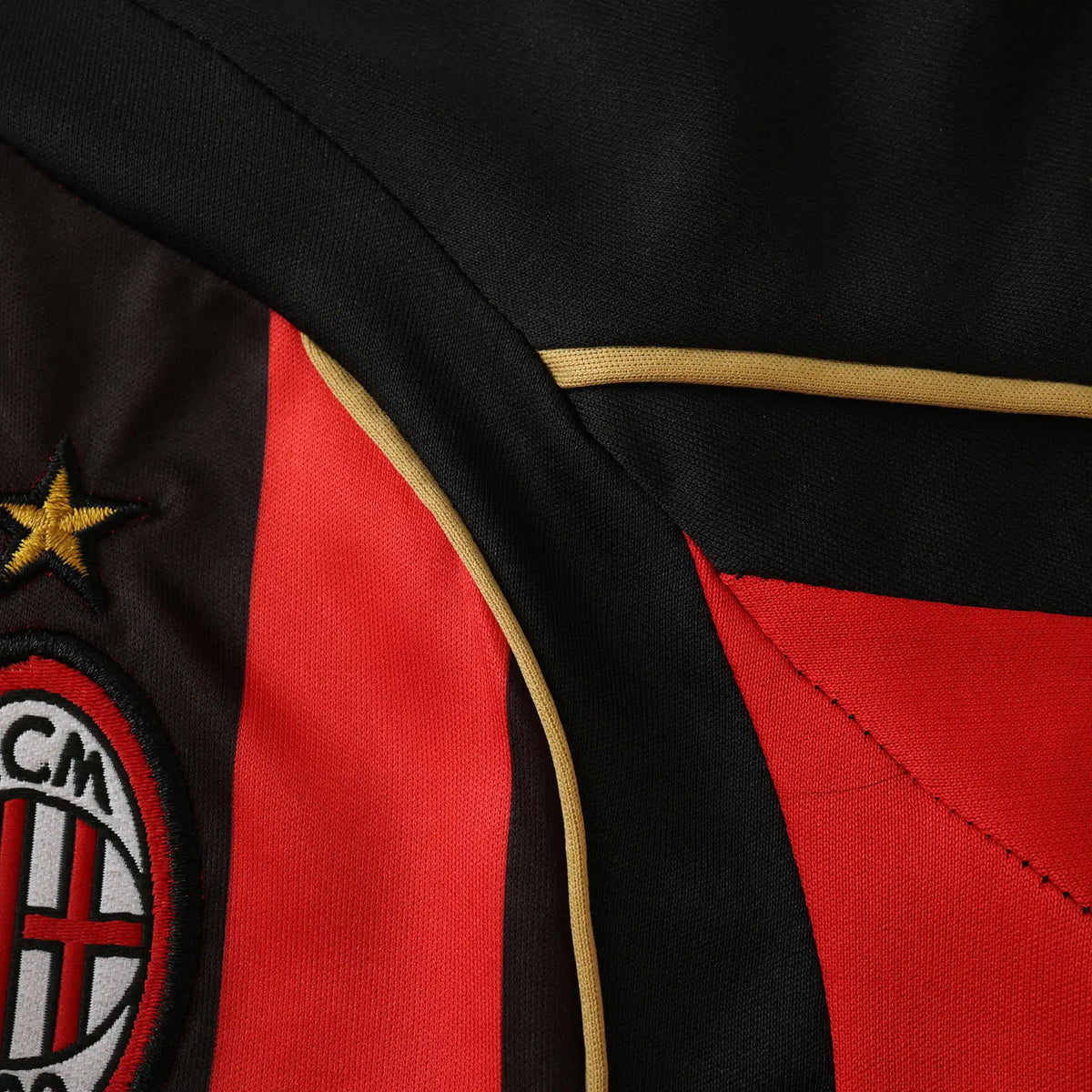 Ronaldinho AC Milan Retro Kids Kit Set Kindertrui (Ages 3-13) – Detailed View