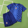Croatia 2026 World Cup Kids Football Jersey – Back View
