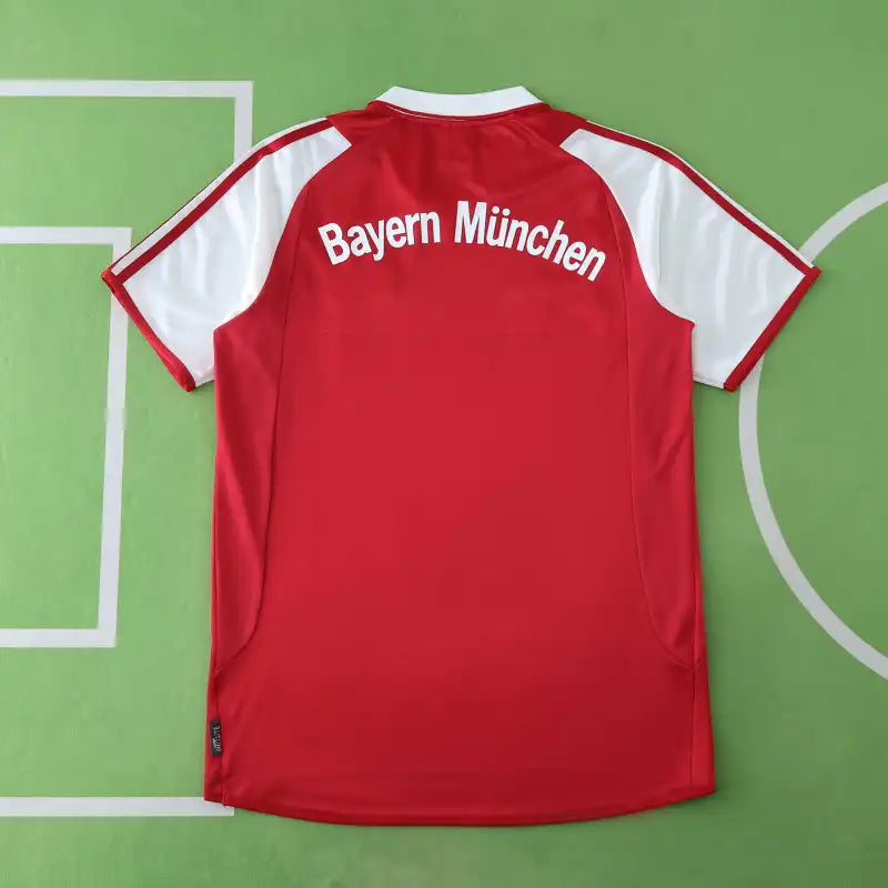 Bayern München 03/04 Season Home Red Retro Football Jersey – 4