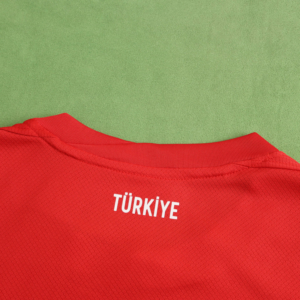 Arda Guler 2024 UEFA Turkey Home Formasi Football Jersey – 5