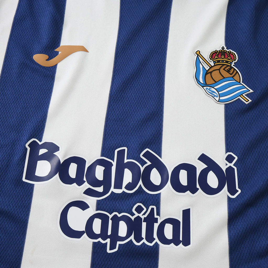 Real Sociedad 2026-2027 Season Home Football Jersey Trikot Maillot V3