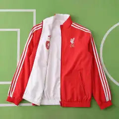 2025/26 Liverpool Season Red Football Windbreaker Windjacke – Front View