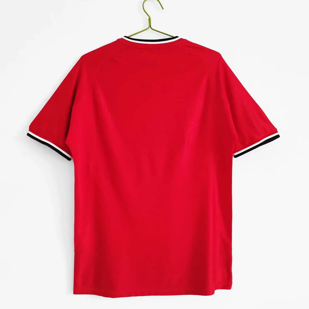 2000/02 Manchester United Home Retro Fan Version Jersey – Front View