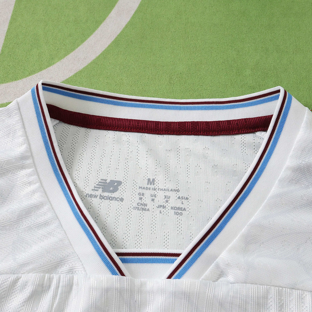 West Ham United 2026-2027 Season Away White Football Jersey Trikot Maillot V4