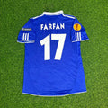 Jefferson Farfan Schalke 04 2011 2012 Retro Football Jersey – Back View