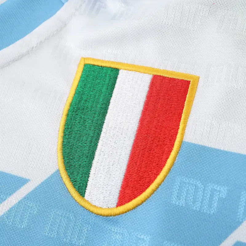 91/93 Season S.S.C Napoli Away White Retro Football Jersey – 7