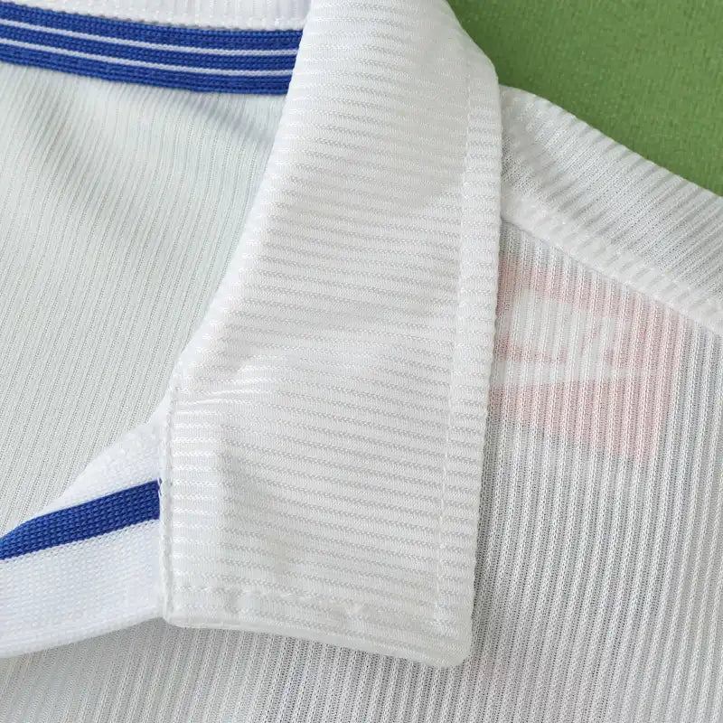1998 Italy Home White Retro Football Jersey Football – 4