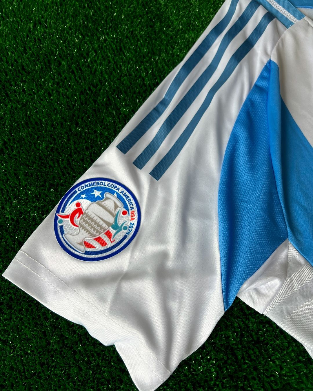 Lionel Messi Argentina Copa America 2024 Home Jersey – Detailed View