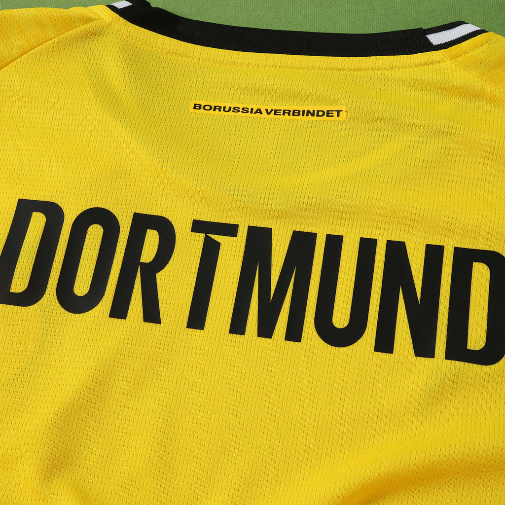 Borussia Dortmund 2026-2027 Season Home Long Sleeve Football Jersey Trikot Maillot V4