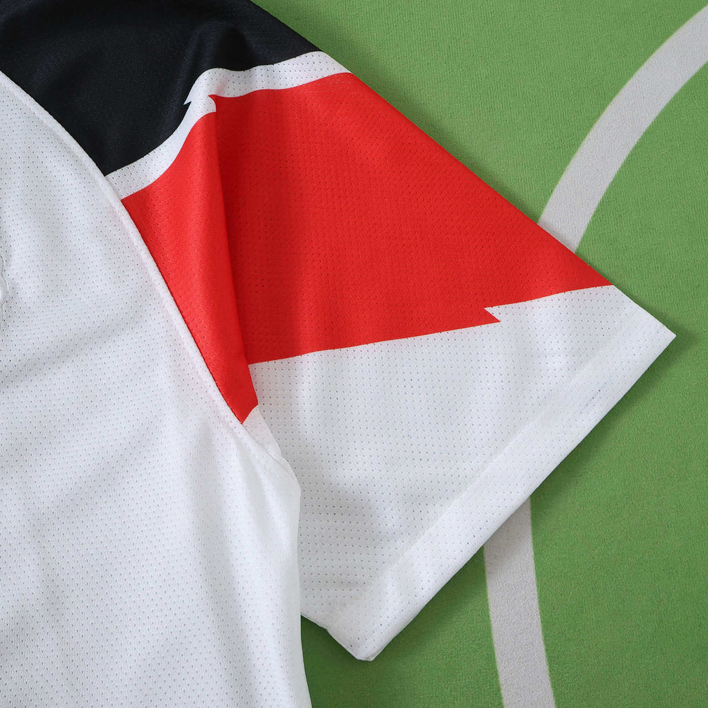 Manchester United F.C. 2010-2011 Season Away White Retro  Football Jersey Trikot Maillot V4