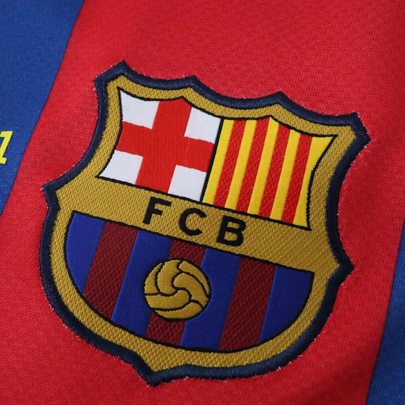 FC Barcelona 10/11 Season Home Final Match Retro Jersey – 6