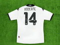 Vicente Valencia 2009 2010 Retro Jersey – Back View