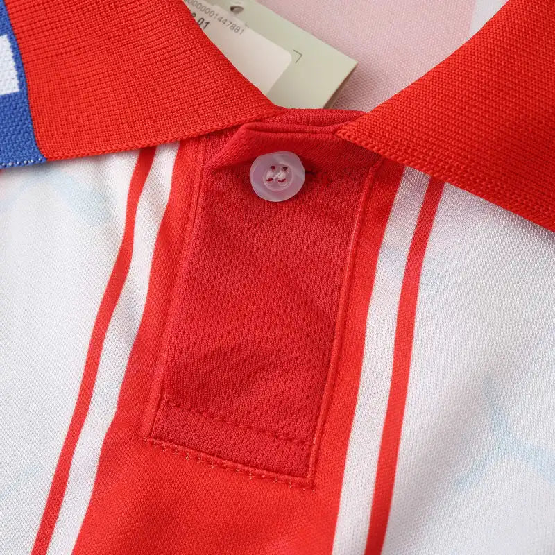 Atlético De Madrid 94/95 Season Home Retro Jersey – Front View