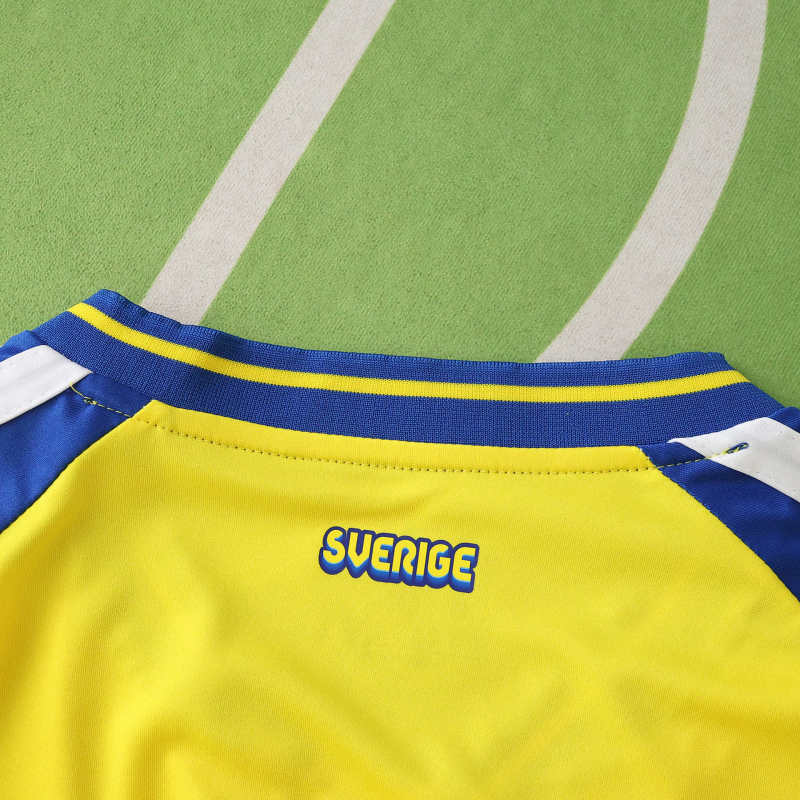 Sweden World Cup Home Football Jersey – 8
