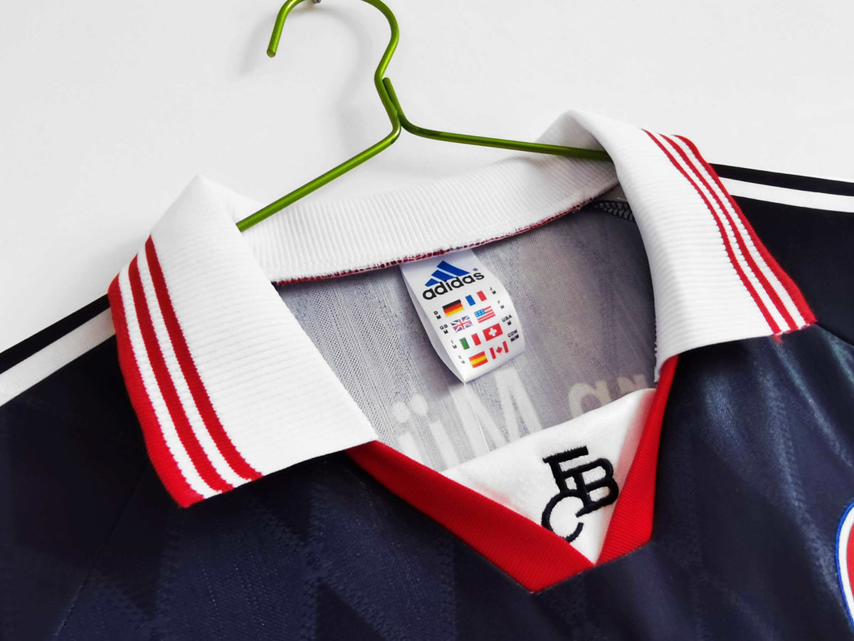 F.C Bayern München 1997-1999 Season Home Retro Football Jersey Trikot Maillot V5