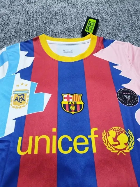 Lionel Messi GOAT Combo All Teams Special Jersey – 5