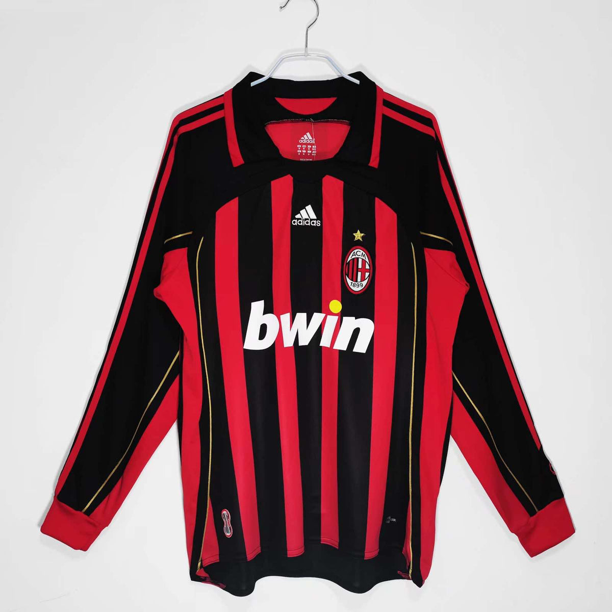Kaka Leite Milan 2006 2007 Retro Long Sleeve Jersey – 9