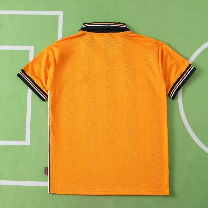 Valencia CF 1999 2000 Orange Retro Jersey – Front View