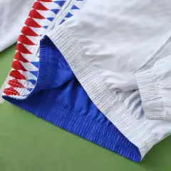 France Retro 1994 Season Both Sides Football Windbreaker Windjacke – Detailed View