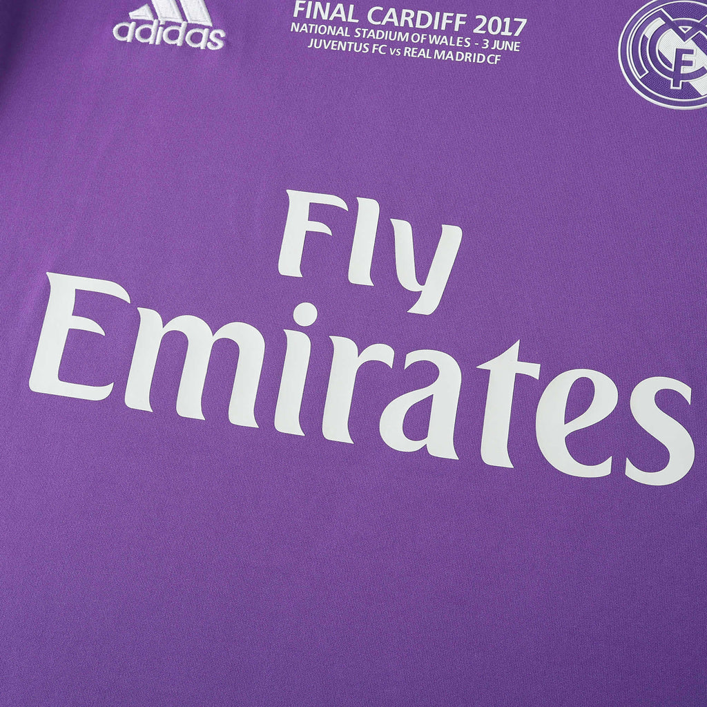 Real Madrid C.F. 2016-2017 Season Away Retro Football Jersey Trikot Maillot V3