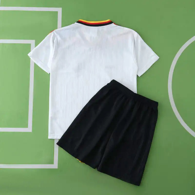 1994 Germany Deutschland Home Retro Kids Football Jersey – Front View