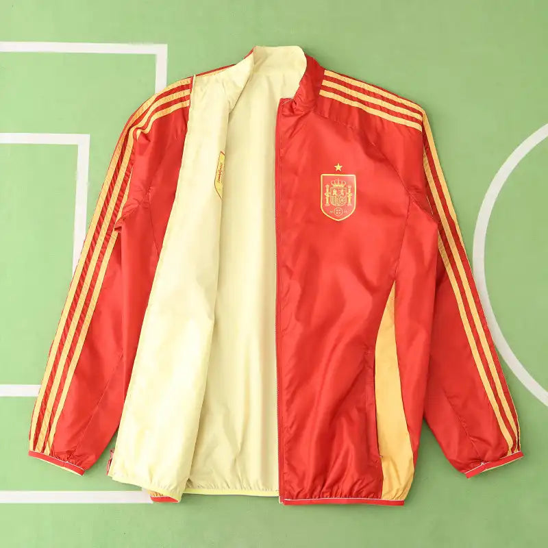Spain Football Windbreaker Windjacke – Back View
