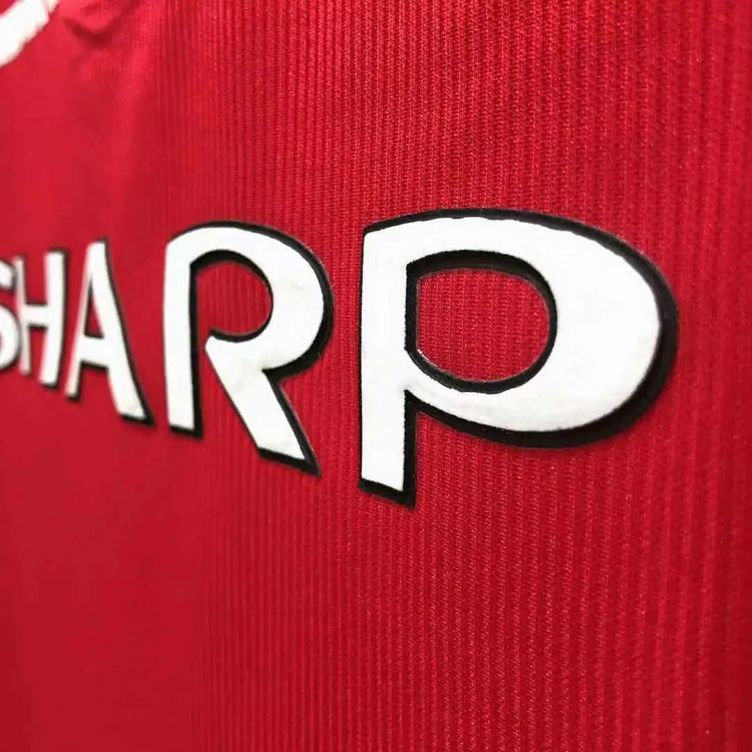 1998 Manchester United Retro 99 Retro Football Jersey Knitwear – 5