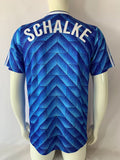 Schalke 04 – 1988/99 Heim Retro Blau – Back View