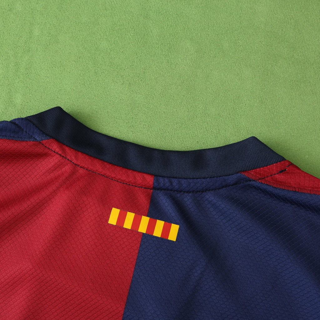 FC Barcelona 2024-2025 Season Home Football Jersey Trikot Maillot V4