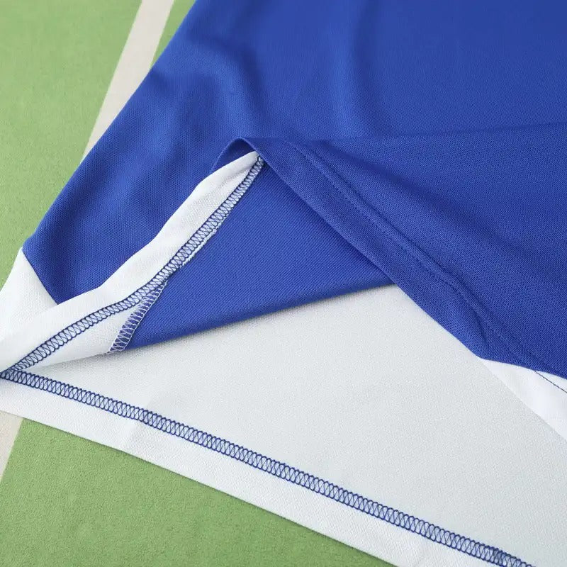 Greece EURO 2004 Final Blue Retro Home Kit Jersey – 11