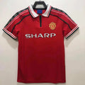 1998 Manchester United Retro 99 Retro Football Jersey Knitwear – Back View