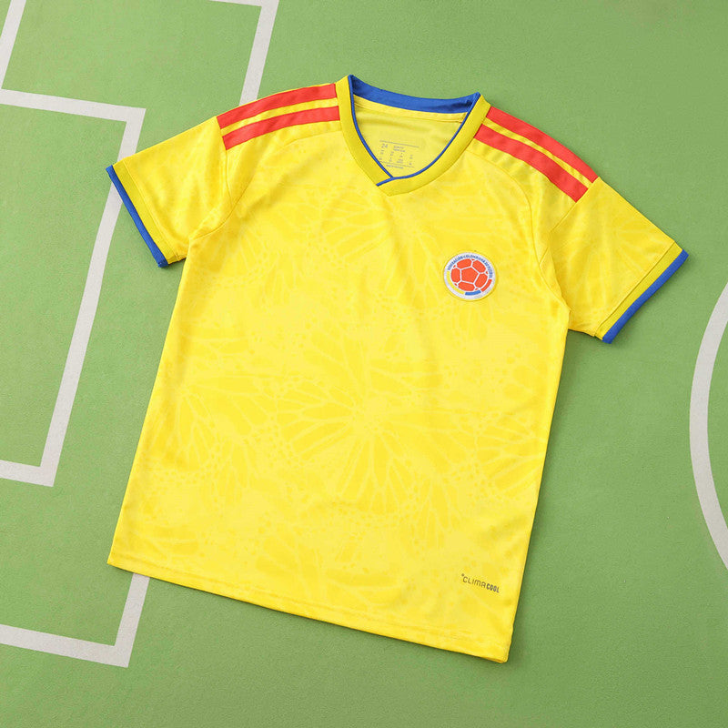 Colombia 2026 World Cup Kids Home Jersey – Detailed View